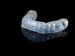 Weiche Aufbissschiene/Knirschschiene unten